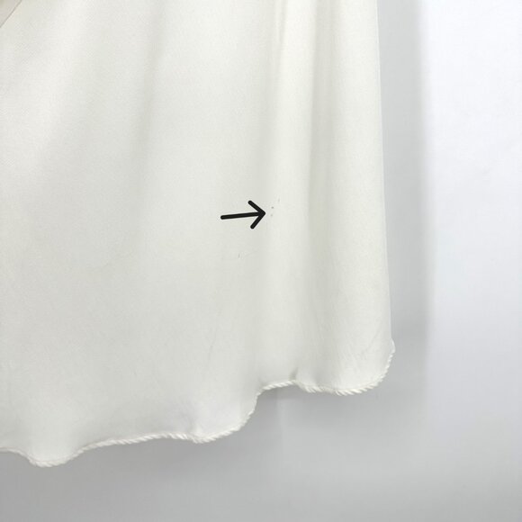 Acler Indiannah Cowl Drape Neck Maxi Dress Ivory Jersey Size 6 - Picture 8 of 12